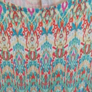 Jjill Sleeveless Colorful Summer Dress